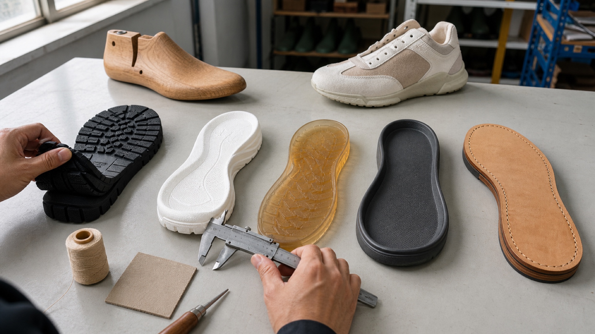 Shoe Outsole Materials Explained: Rubber, EVA, TPR, TPU and PU